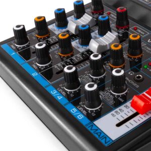 Vonyx VMM-P500 4 Channel Music Mixer w/ Bluetooth, MP3 & DSP at Anthony's Music - Retail, Music Lesson and Repair NSW