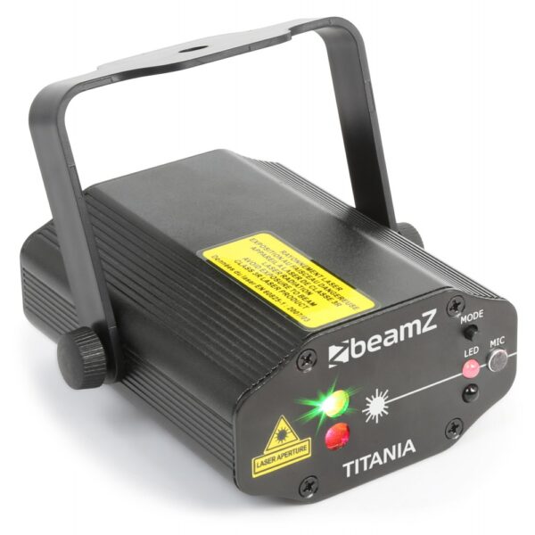 BeamZ TITANIA Double Laser 200mW RG Gobo IRC at Anthony's Music - Retail, Music Lesson and Repair NSW