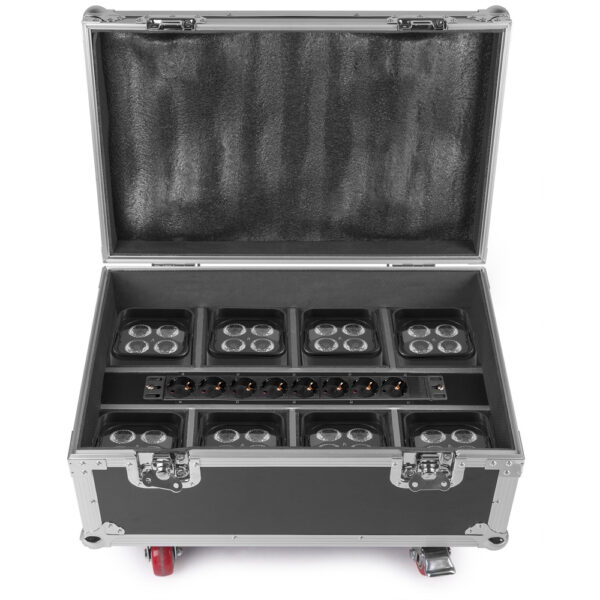 Beamz FCC9 Flightcase for BBP9 Series x8 at Anthony's Music - Retail, Music Lesson and Repair NSW