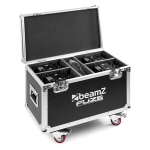 Beamz FCFZ4 Flightcase Fuze for 4pcs Moving Head with Wheels at Anthony's Music - Retail, Music Lesson and Repair NSW