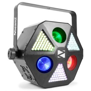 Beamz MadMan 3 x 30W LED DJ Effect Light at Anthony's Music - Retail, Music Lesson and Repair NSW