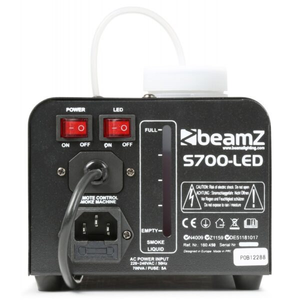 BeamZ S700 Smoke Machine 700W at Anthony's Music - Retail, Music Lesson and Repair NSW