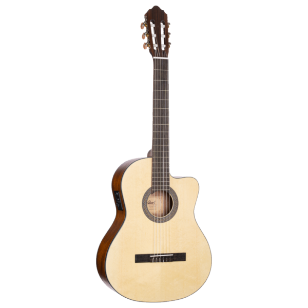 Cort AC120CE-OP Acoustic-Electric Cutaway Nylon String Classical Guitar  at Anthony's Music - Retail, Music Lesson and Repair NSW