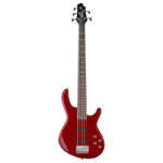 Cort Action Bass V PLUS 5-String Bass Guitar Transparent Red at Anthony's Music - Retail, Music Lesson and Repair NSW