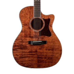 Cort GA5F FMH OP Flamed Mahogony Grand Auditorium Semi Acoustic Guitar at Anthony's Music - Retail, Music Lesson and Repair NSW