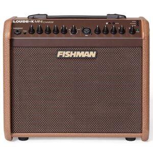 Fishman Loudbox Mini Charge Battery Powered Acoustic Amp w Reverb Chorus & Bluetooth at Anthony's Music - Retail, Music Lesson and Repair NSW