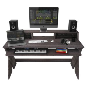 Glorious Sound Desk Pro Walnut Studio Workstation at Anthony's Music - Retail, Music Lesson and Repair NSW