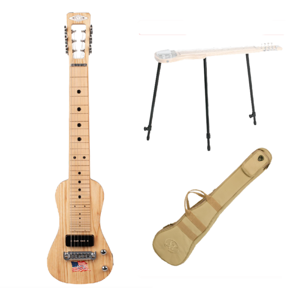 SX LG22N Solid Ash 6-String Electric Lap Steel Guitar – Natural at Anthony's Music - Retail, Music Lesson and Repair NSW