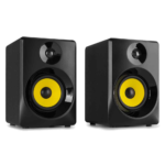 Vonyx SMN40B 4 Inch Studio Monitor Pair Black at Anthony's Music - Retail, Music Lesson and Repair NSW