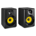 Vonyx SMN40B 4 Inch Studio Monitor Pair Black at Anthony's Music - Retail, Music Lesson and Repair NSW