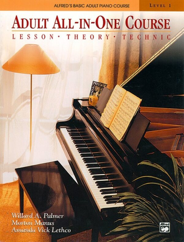 Alfred’s Basic Piano Library Piano Course Adult All-In-One Level 1 at Anthony's Music - Retail, Music Lesson & Repair NSW 