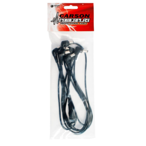 Carson Powerplay DC6 Low Noise DC Daisy Chain Power Cable for 6 Guitar Effects Pedals at Anthony's Music - Retail, Music Lesson & Repair NSW 