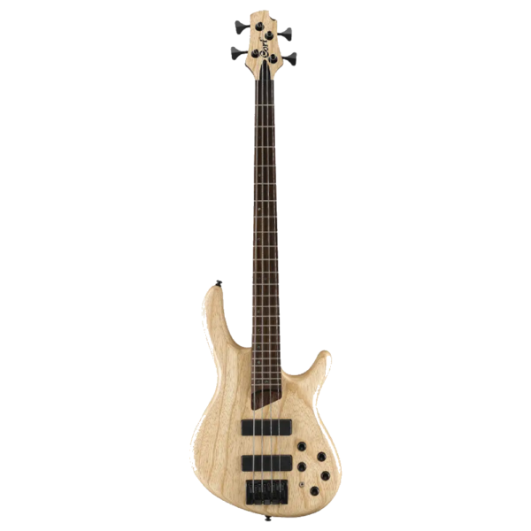 Cort B4 Plus AS OPN 4 String Electric Bass Open Pore Natural Swamp Ash w/ Markbass Preamp at Anthony's Music - Retail, Music Lesson & Repair NSW 