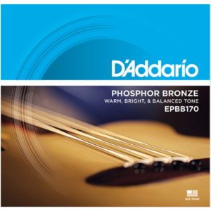 D’Addario EPBB170 Phosphor Bronze Acoustic Bass Strings 45-100 at Anthony's Music - Retail, Music Lesson & Repair NSW