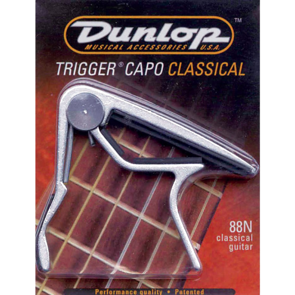 Dunlop J88N Classical Trigger Capo at Anthony's Music - Retail, Music Lesson & Repair NSW
