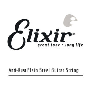 Elixir Single Plain Steel Acoustic/Electric Guitar String .016at Anthony's Music - Retail, Music Lesson and Repair NSW