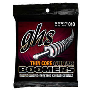 GHS TC-GBL Thin Core Boomers Electric Guitar Strings Light 10-46 at Anthony's Music - Retail, Music Lesson & Repair NSW