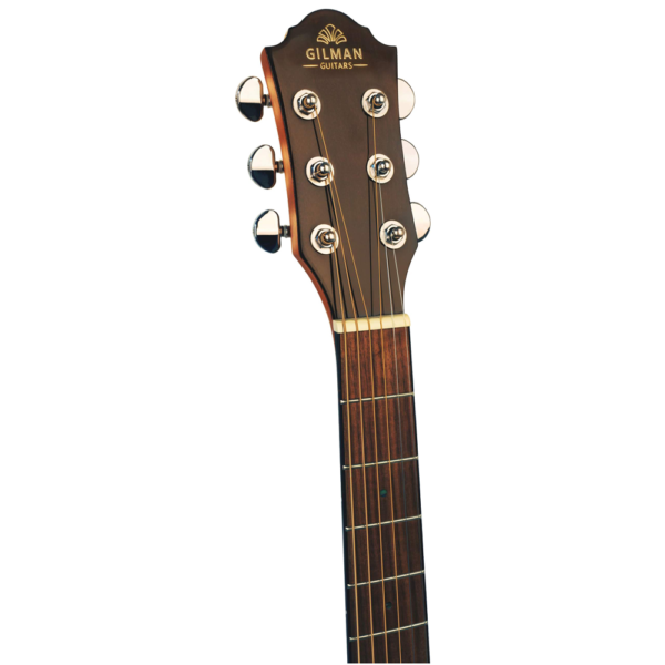 Gilman GPA10E Parlour Acoustic Guitar with Spruce Top at Anthony's Music - Retail, Music Lesson & Repair NSW
