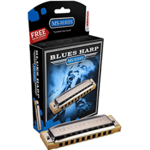 Hohner 15-M533036X Blues Harp MS-Series Harmonica D  at Anthony's Music - Retail, Music Lesson & Repair NSW