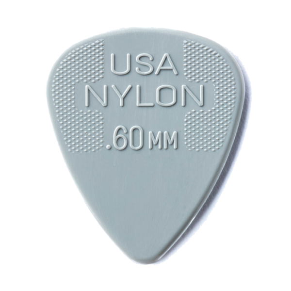 Jim Dunlop 60GRY Nylon Standard Greys Single Pick .60mm  at Anthony's Music - Retail, Music Lesson & Repair NSW  