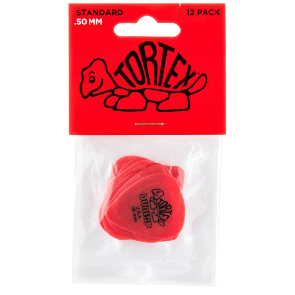 Jim Dunlop JP150 Tortex Standard Guitar Pick 12-Pack – Red .50mm at Anthony's Music - Retail, Music Lesson & Repair NSW