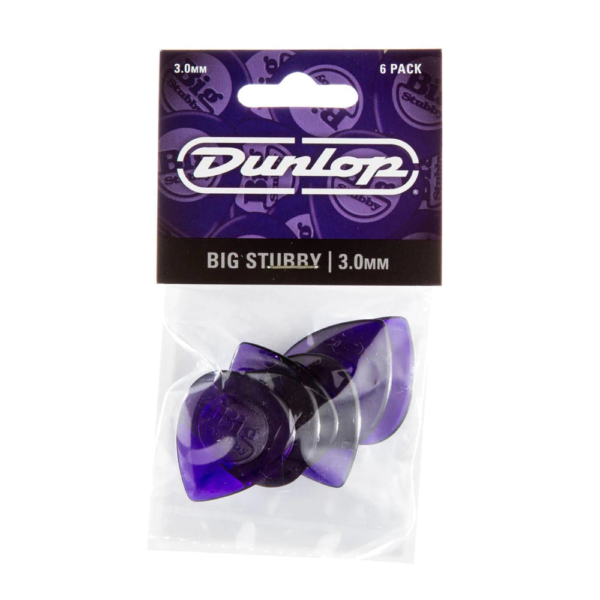  Jim Dunlop JP330 Big Stubby Pick Players 6 Pack – 3.0mm at Anthony's Music - Retail, Music Lesson & Repair NSW 
