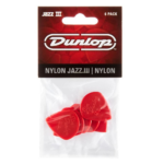 Jim Dunlop JP5RN Nylon Jazz III Pointed Tip Picks 6pk 1.38mm Pick Pack at Anthony's Music - Retail, Music Lesson & Repair NSW 
