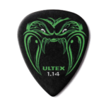 Jim Dunlop JPBF14 James Hetfield Black Fang Pick 6 Pack 1.14mm at Anthony's Music - Retail, Music Lesson & Repair NSW 