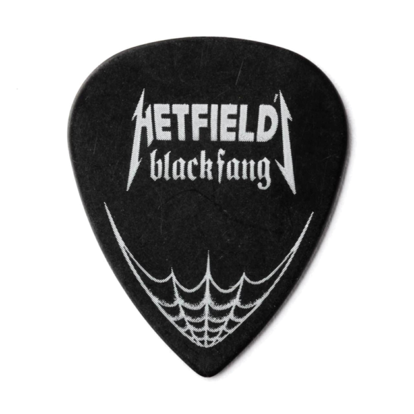 Jim Dunlop JPBF73 James Hetfield Black Fang Pick 6 Pack .73mm at Anthony's Music - Retail, Music Lesson & Repair NSW 