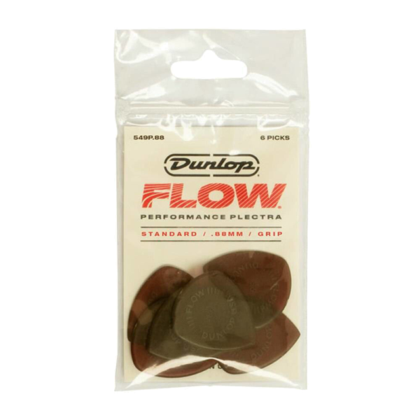 Jim Dunlop JPFS88 Flow Standard Pick Player 6 Pack .88mm at Anthony's Music - Retail, Music Lesson & Repair NSW 