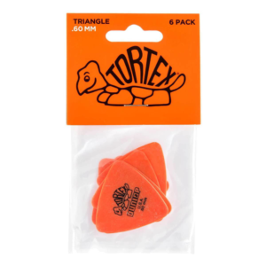 Jim Dunlop JPT260 Tortex Triangle Players Pick Pack – Orange .60mm at Anthony's Music - Retail, Music Lesson & Repair NSW
