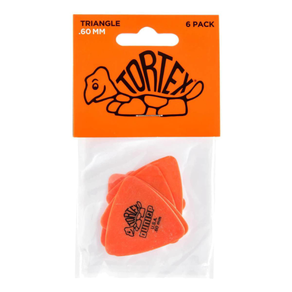 Jim Dunlop JPT260 Tortex Triangle Players Pick Pack – Orange .60mm at Anthony's Music - Retail, Music Lesson & Repair NSW