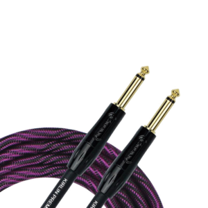 Kirlin KIWB201WBP-20 Premium Plus Wave Purple Guitar Cable 6m (20ft) at Anthony's Music - Retail, Music Lesson & Repair NSW 