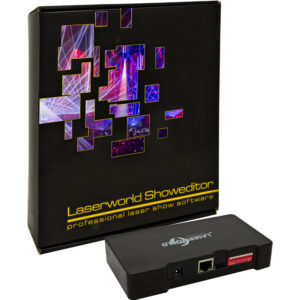 Laserworld ShowNET with Showeditor Laser Control Software at Anthony's Music - Retail, Music Lesson & Repair NSW