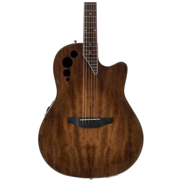 Ovation AE44-7S Standard Depth Acoustic Electric Guitar Satin Vintage Varnish at Anthony's Music - Retail, Music Lesson & Repair NSW
