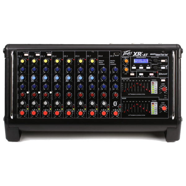 Peavey XR-AT Powered XR Series 8 Channel Powered Mixer With Auto-Tune 1500 Watts at Anthony's Music - Retail, Music Lesson & Repair NSW