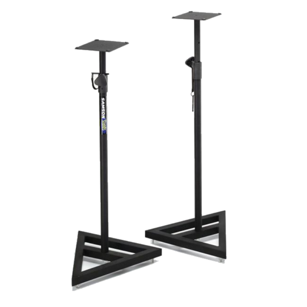 Samson MS200 Studio Monitor Stands Pair at Anthony's Music - Retail, Music Lesson & Repair NSW  