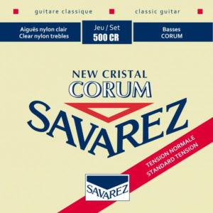 Savarez SAV500CR New Cristal Corum Classical Normal Tension at Anthony's Music - Retail, Music Lesson & Repair NSW