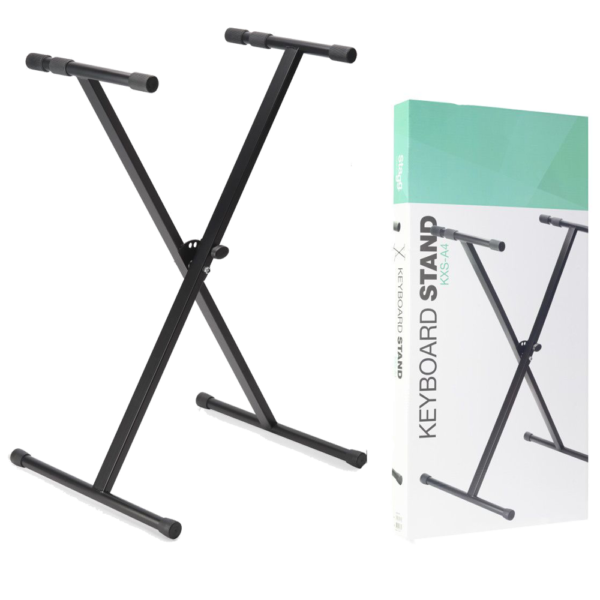 Stagg KXS-A4 X Style Keyboard Stand Black at Anthony's Music - Retail, Music Lesson & Repair NSW 