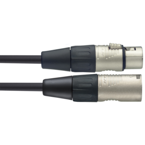 Stagg NMC1R Microphone Cable N-series XLR to XLR (m to f) 1m (3′)  at Anthony's Music - Retail, Music Lesson & Repair NSW 