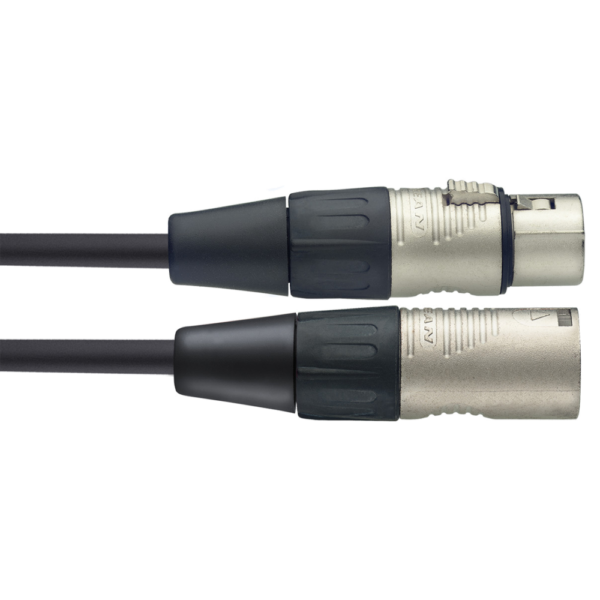 Stagg NMC3R Microphone Cable N-series XLR to XLR (m to f) 3m (10′) at Anthony's Music - Retail, Music Lesson & Repair NSW 