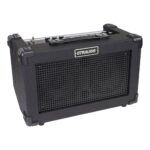 Strauss SBA-20FX-BLK Street Box 20W Rechargeable DC Busking Amp With EFX at Anthony's Music - Retail, Music Lesson & Repair NSW 