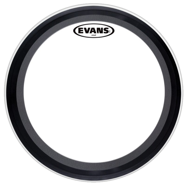 Evans B22EMAD Clear EMAD Bass 22″ Drum Head at Anthony's Music - Retail, Music Lesson & Repair NSW
