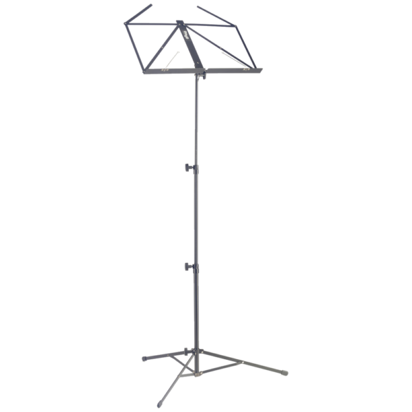 Stagg MUS-A3BK Music Stand Folding Black at Anthony's Music - Retail, Music Lesson & Repair NSW