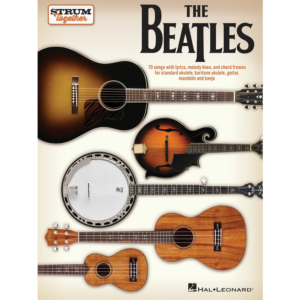 The Beatles Strum Together Songbook for Guitar Mandolin Banjo Ukulele at Anthony's Music - Retail, Music Lesson & Repair NSW 