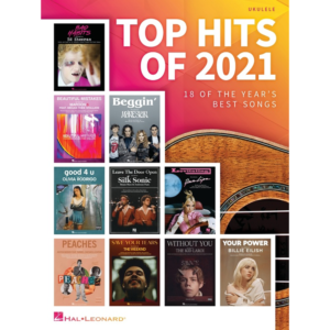 Top Hits Of 2021 Book For Ukulele at Anthony's Music - Retail, Music Lesson & Repair NSW 