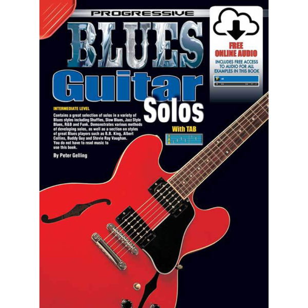 Progressive Blues Guitar Solos Book/Online Audio at Anthony's Music - Retail, Music Lesson & Repair NSW