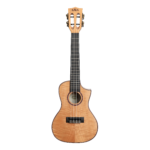 Kala KA-ASFM-C-C Solid Flame Maple Cutaway Concert Ukulele  at Anthony's Music Retail, Music Lesson & Repair NSW 