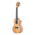 Kala KA-ASFM-C-C Solid Flame Maple Cutaway Concert Ukulele at Anthony's Music Retail, Music Lesson & Repair NSW 
