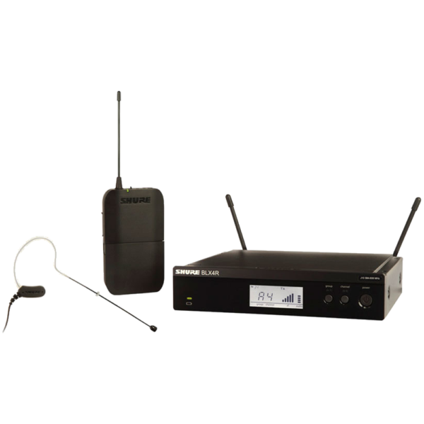 Shure BLX14R MX53 Headworn 1/2 Rack Wireless System – MX153 Headworn Earset at Anthony's Music - Retail, Music Lesson & Repair NSW 